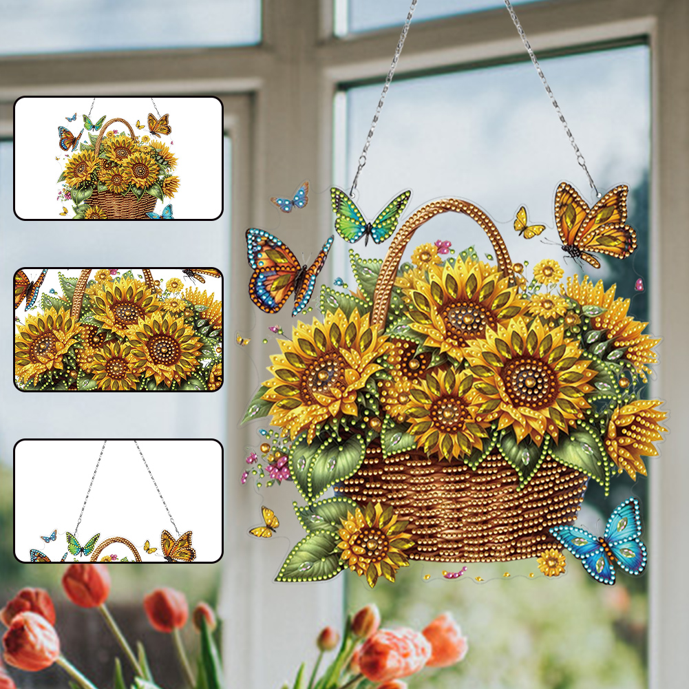Art Craft Ideas For Kids - Hanging Diamond Art Kits for Wall