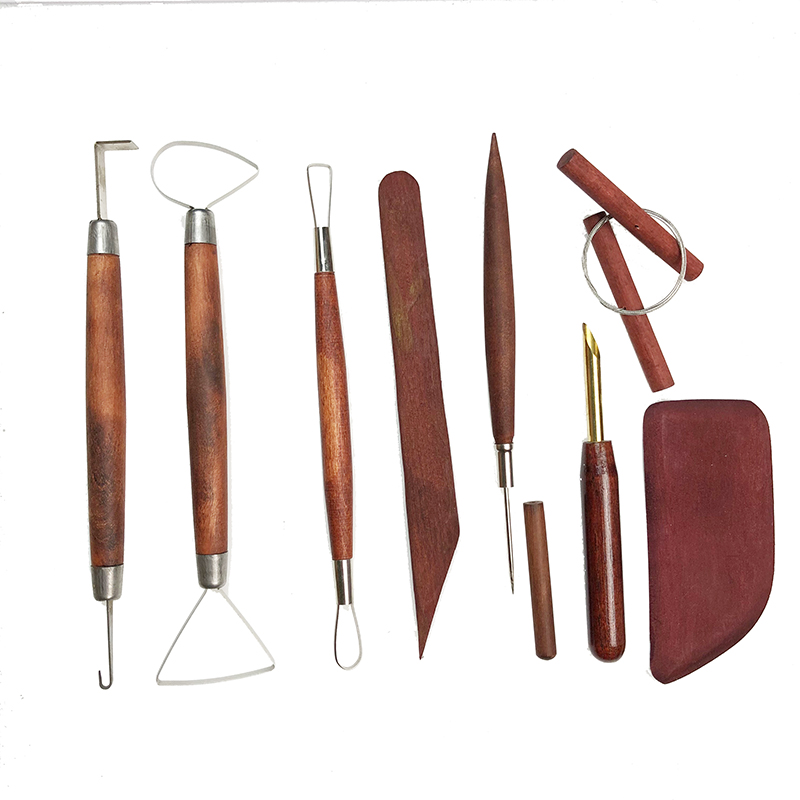 Art Craft Hobbies - Basic Pottery Tools Kit for Ceramics