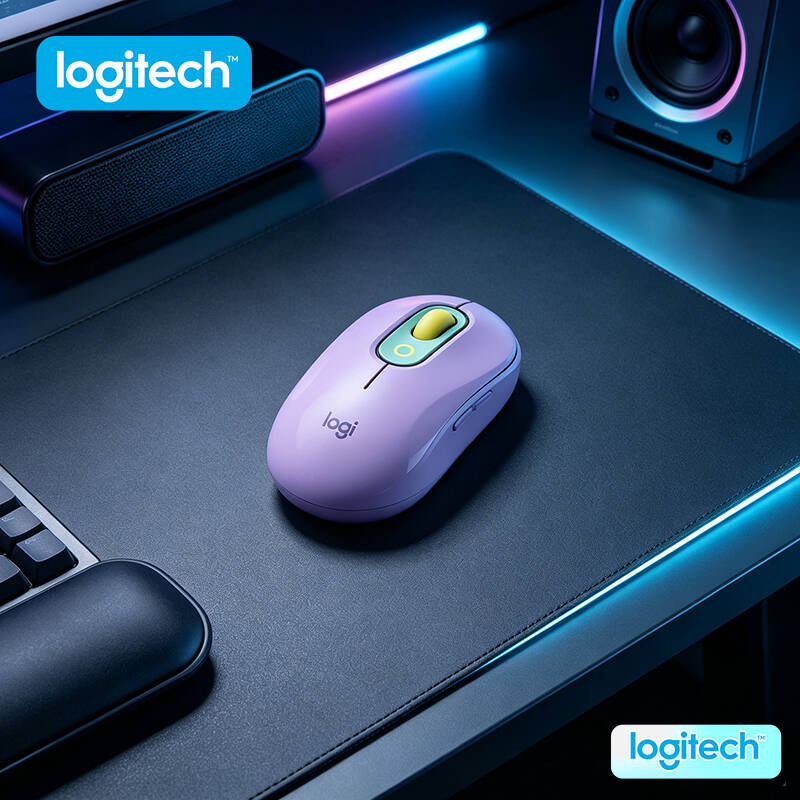 Art Craft Optical - Logitech M350 POP Pebble Mouse Optical