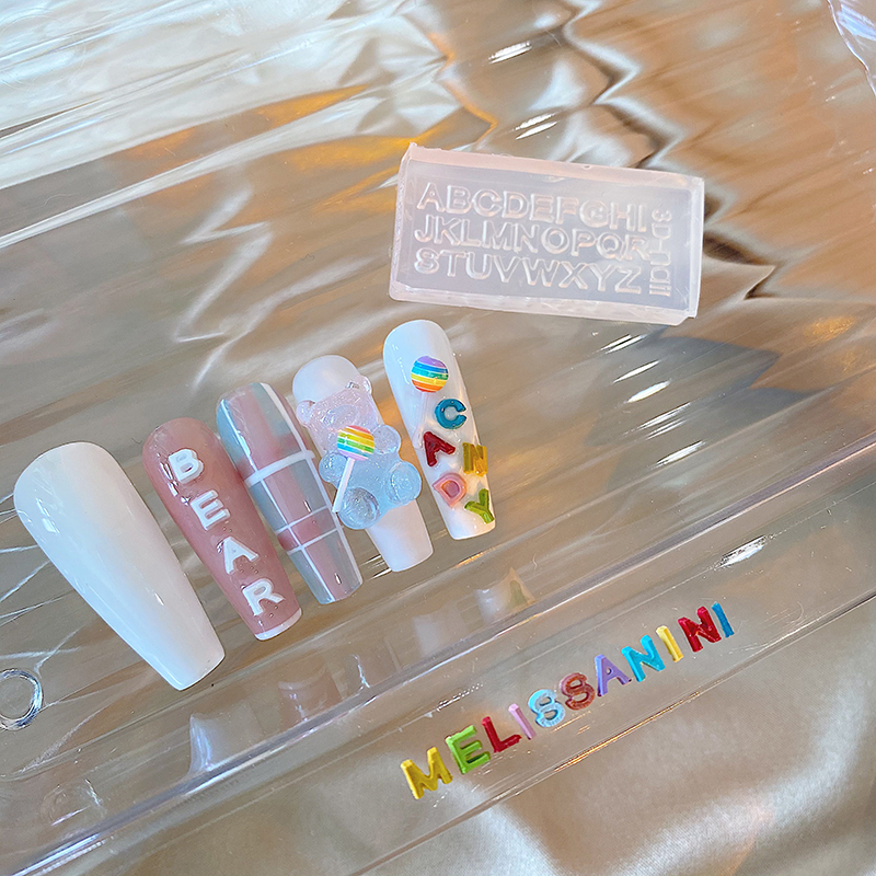 A-Z Letters Nail Art Silicone  - Art And Craft Letter Z review and price