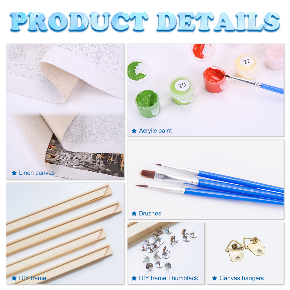 GATYZTORY Painting By Numbers  - Art Craft Hobbies review and price