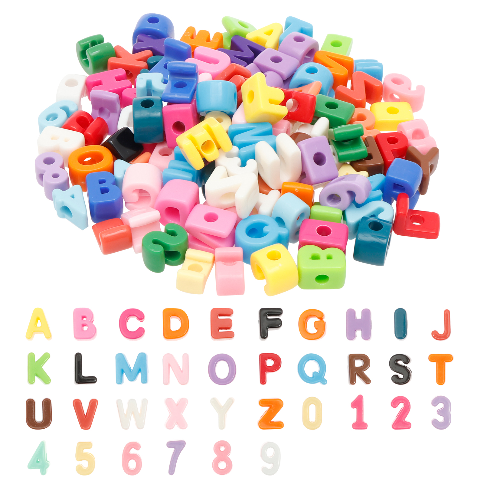 36/108Pcs 6mm Hole Chunky Acry - Art And Craft Letter Z review and price