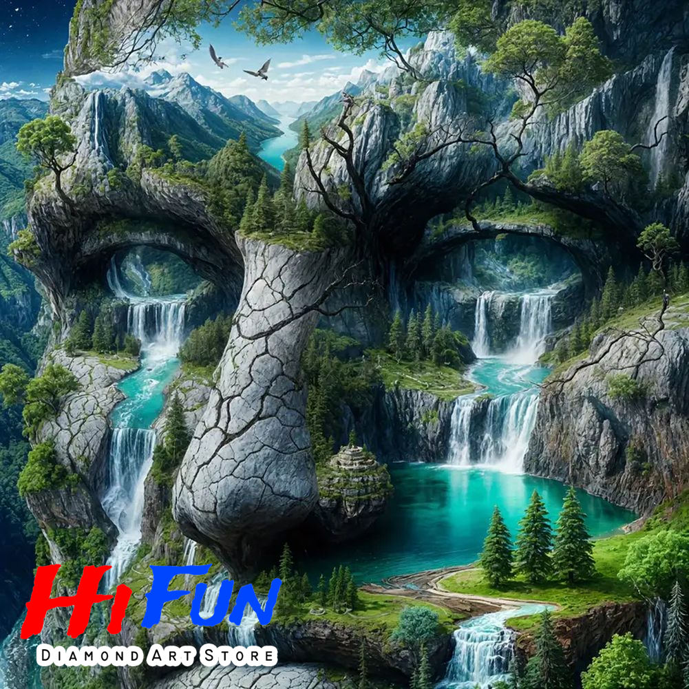 New Diamond Mosaic Surreal Lan - Art Craft Optical review and price