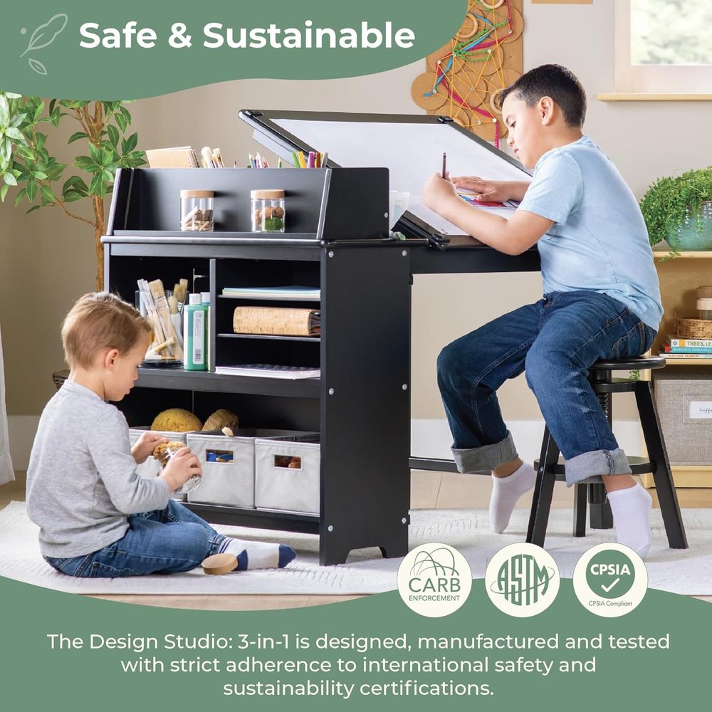 3-in-1 Children's Art Table an - Art & Craft Paper For Kids review and price