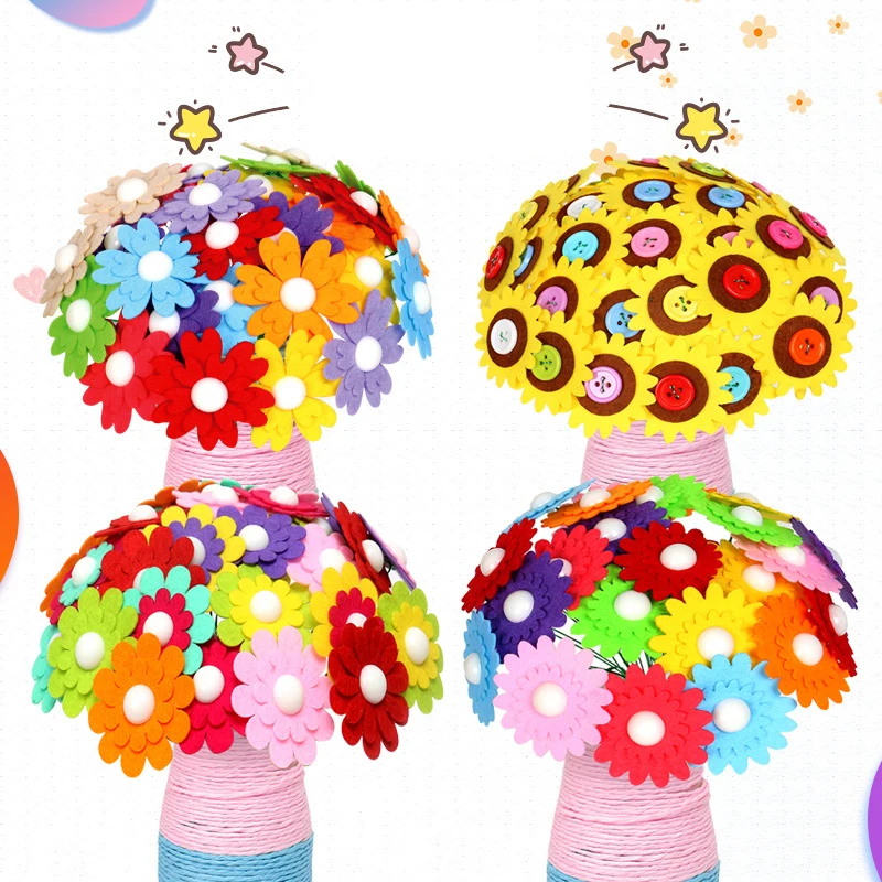 Flower Craft Kit Bouquet with  - Art Craft 6 Year Old review and price