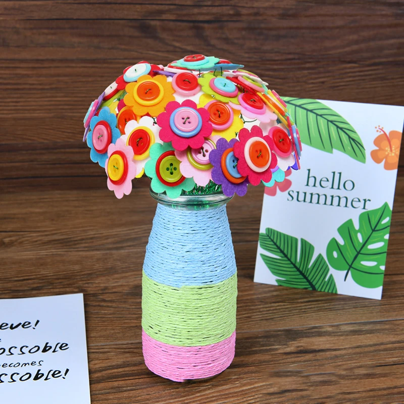 Flower Craft Kit Bouquet with  - Art Craft 6 Year Old review and price