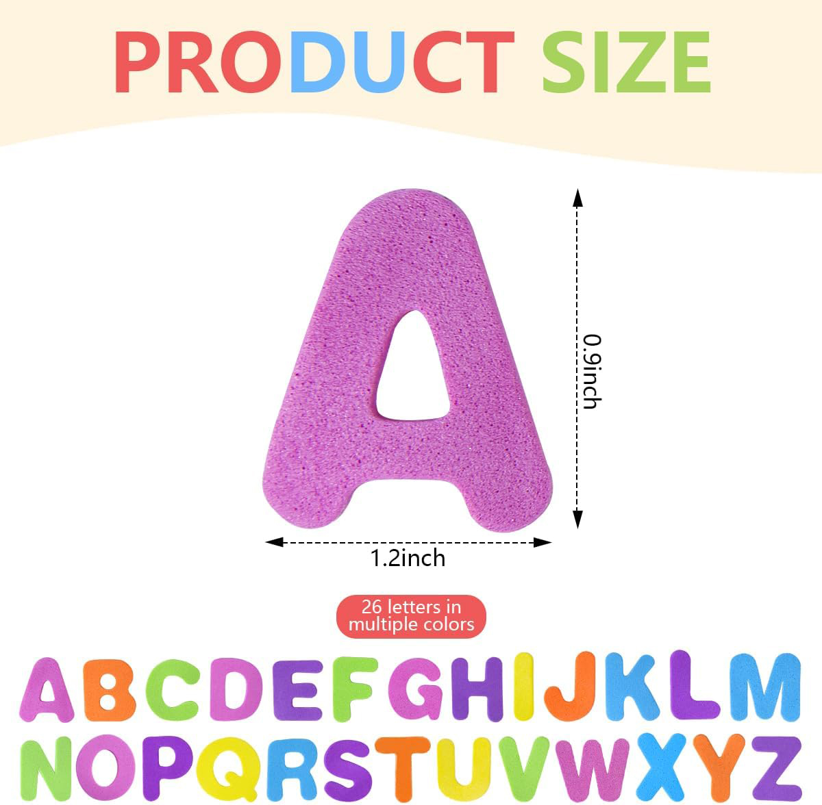 156-468pcs Foam Letter Sticker - Art And Craft Letter Z review and price