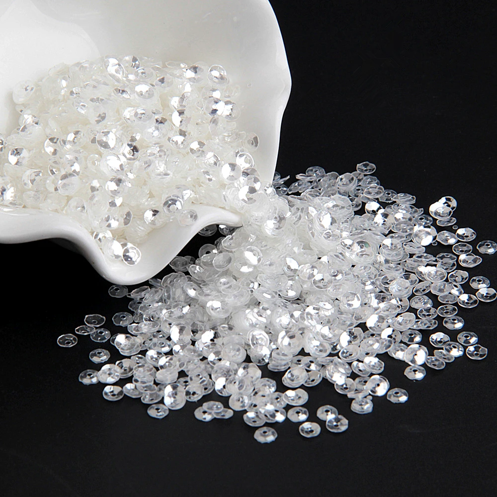 Sequin Crystal Transparent 3mm - Art Craft Cup review and price