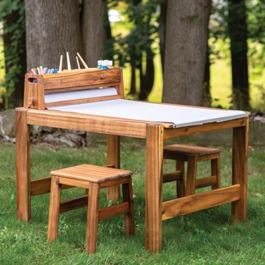 Acadia Outdoor Art Table and S - Art Craft Cup review and price