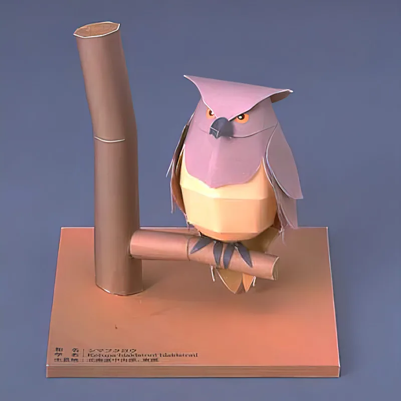 Blakiston's Fish Owls Origami  - Art Craft Cardboard review and price