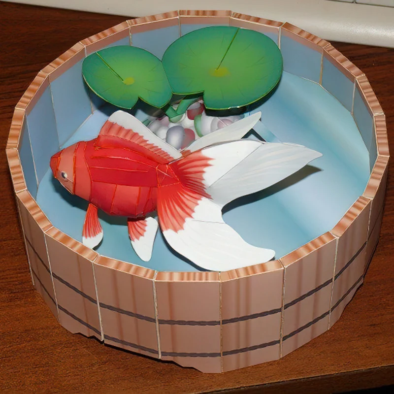 Goldfish Fish Origami Art Mini - Art Craft Cardboard review and price