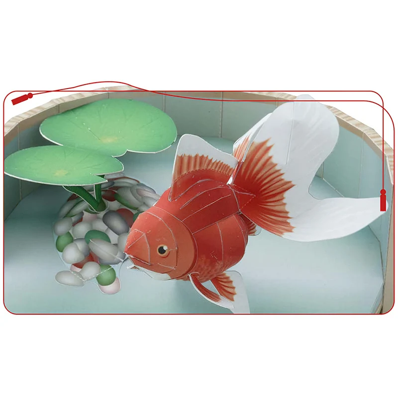 Goldfish Fish Origami Art Mini - Art Craft Cardboard review and price