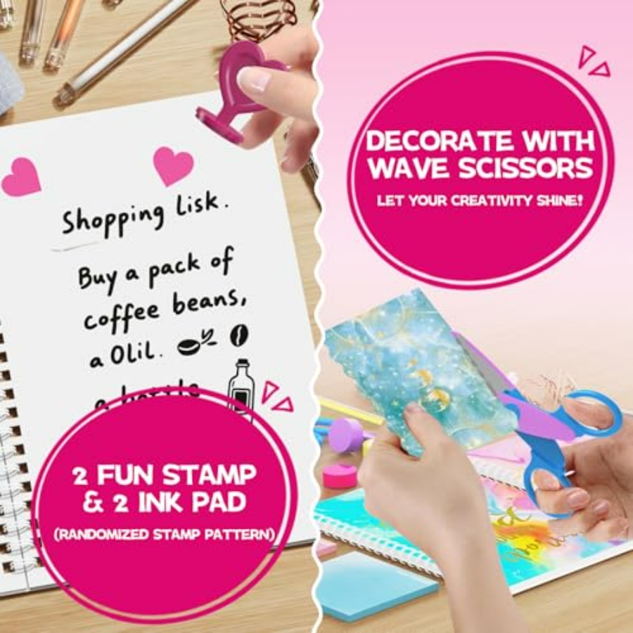 2-Pack DIY Journal Kit for Gir - Art Craft Ideas For Kids review and price