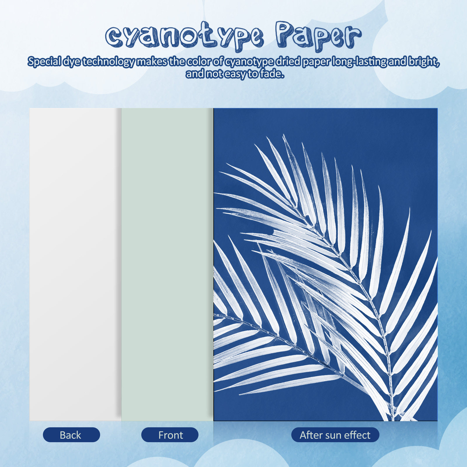 1Set Cyanotype Paper Sun Activ - Art Craft Activities review and price