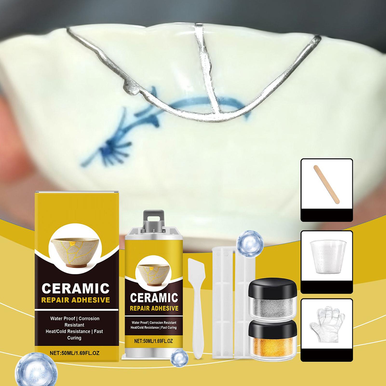 Porcelaine Repair Kit Gold Cer - Art Craft Cup review and price