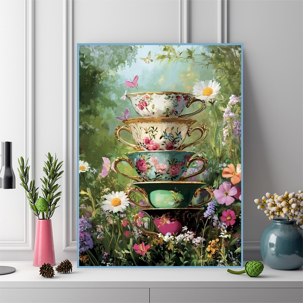 Diamond Mosaic Cup Landscape F - Art Craft Cup review and price