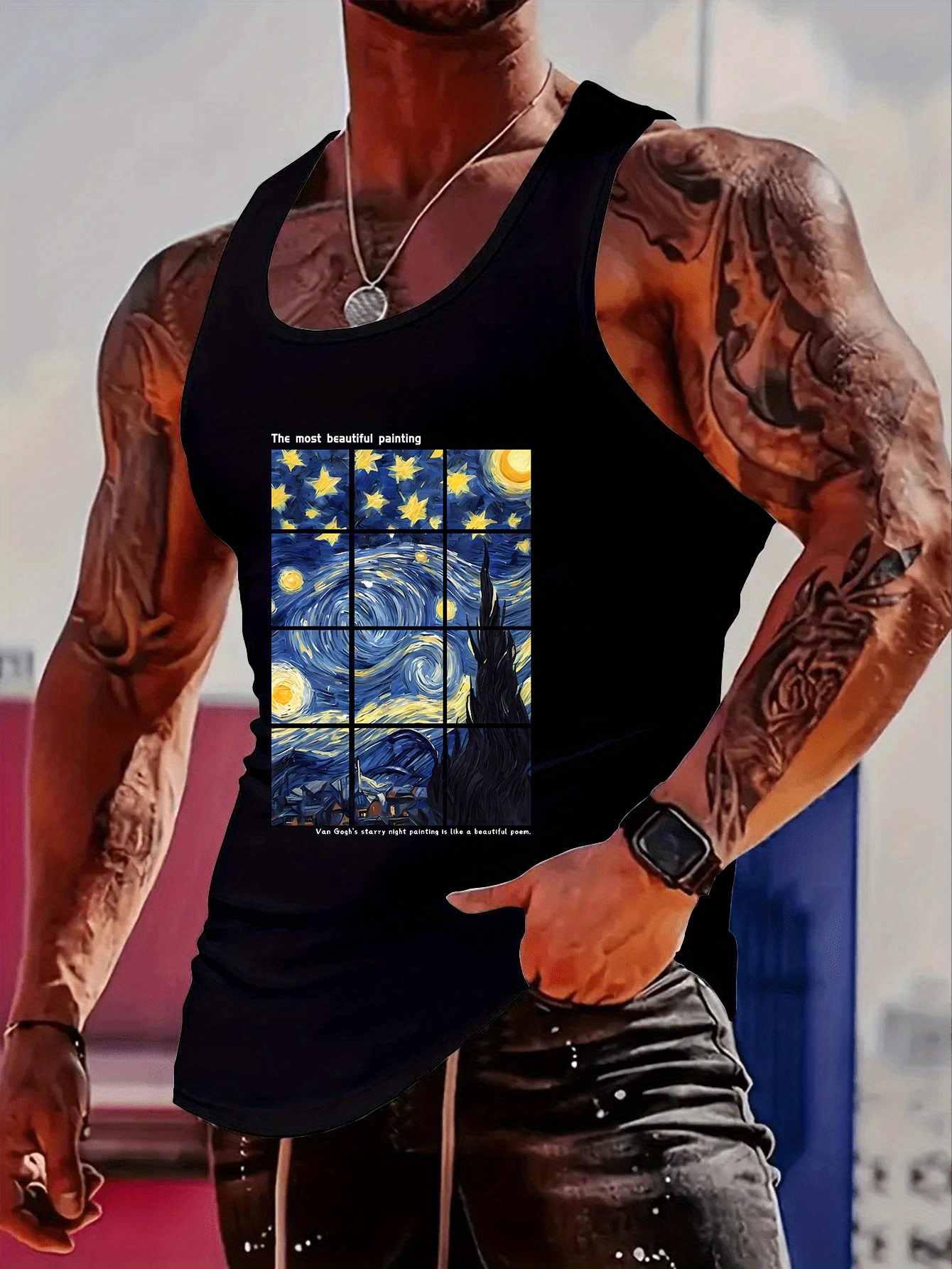 Fashionable trend muscular man - Art & Craft Hari Raya review and price