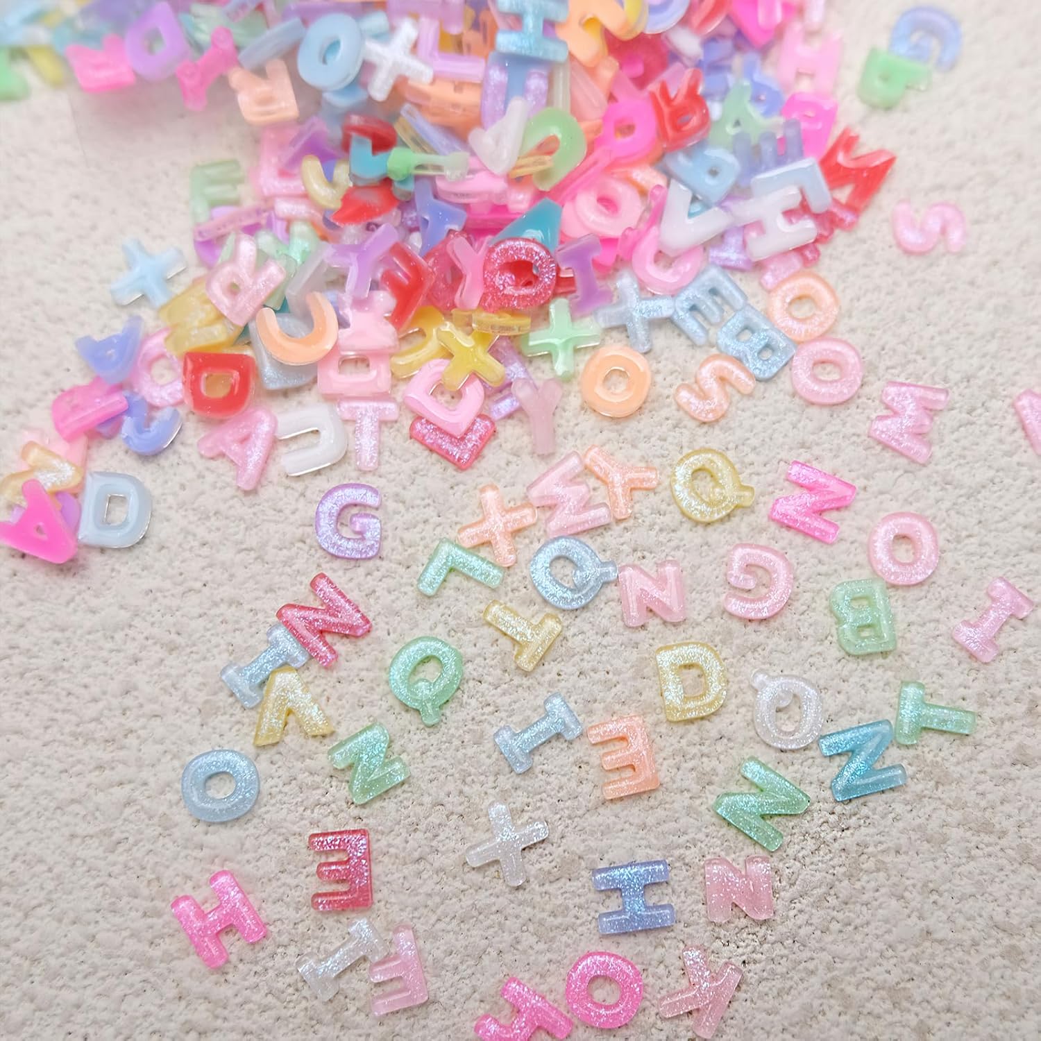 100pcs 3D Colorful Letter Nail - Art And Craft Letter Z review and price
