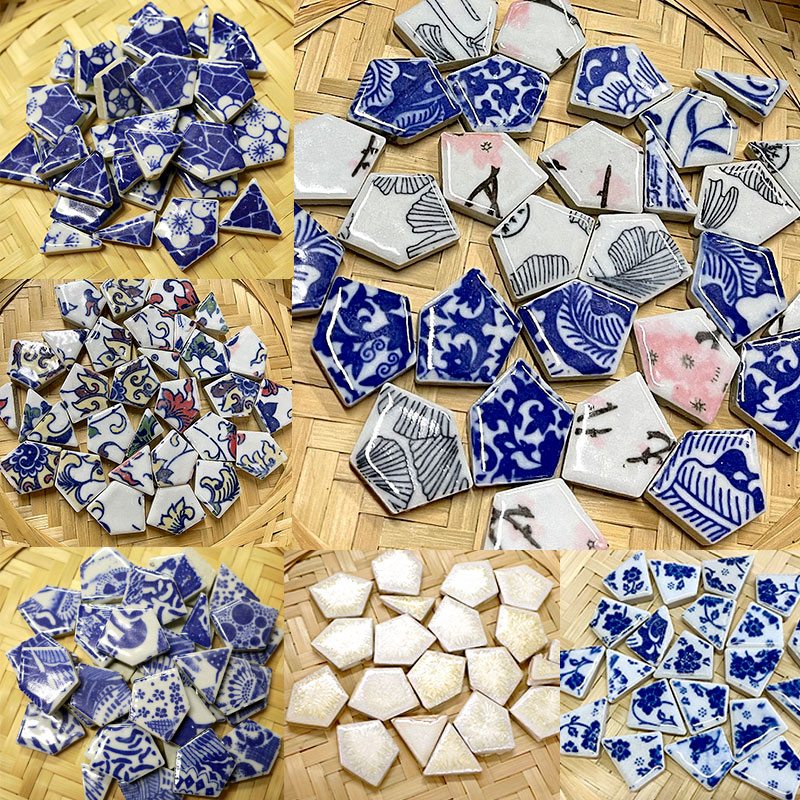 100g Oval Ceramic Mosaic Tiles - Art Craft Hobbies review and price