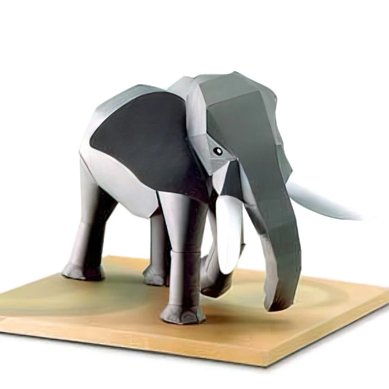 African Elephant Origami Art M - Art Craft Cardboard review and price