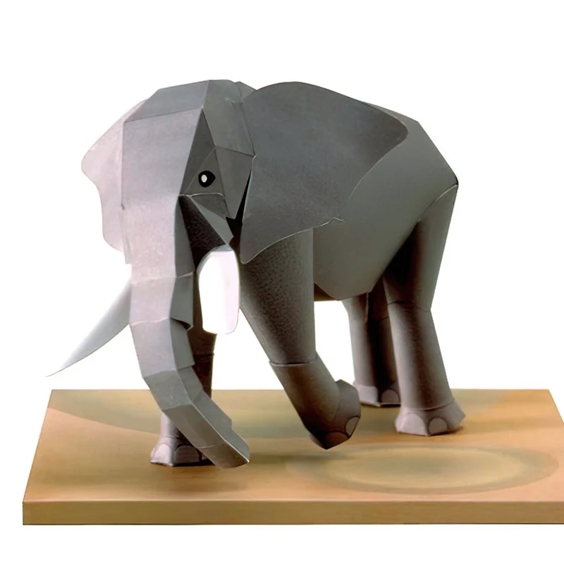 African Elephant Origami Art M - Art Craft Cardboard review and price