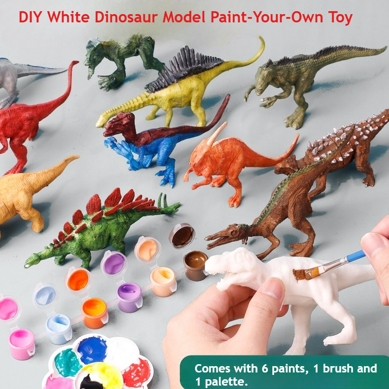 Paint Your Own Dinosaur Kit 8  - Art Craft Dinosaurs review and price