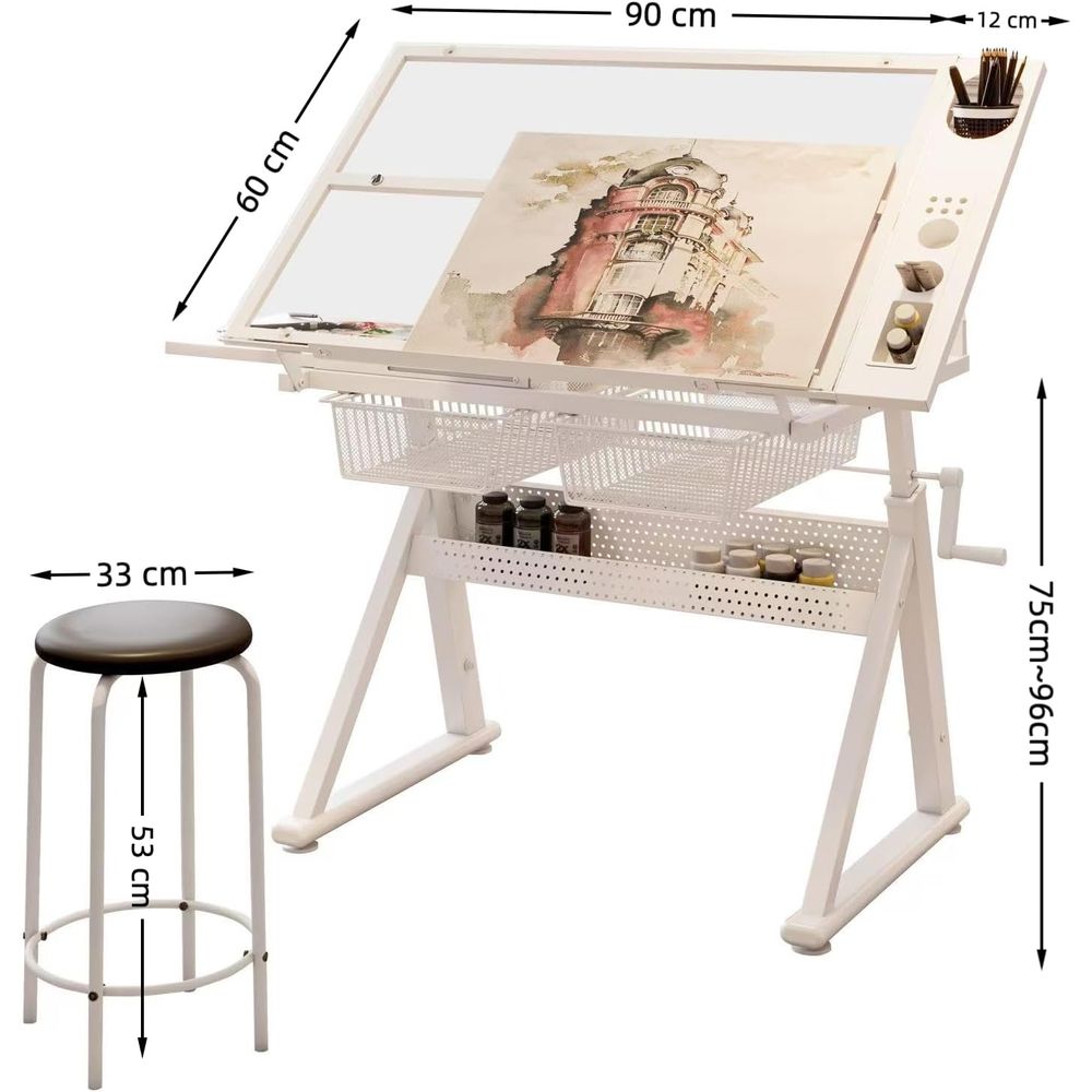 Adjustable Artistic Drafting T - Art & Craft Paper For Kids review and price