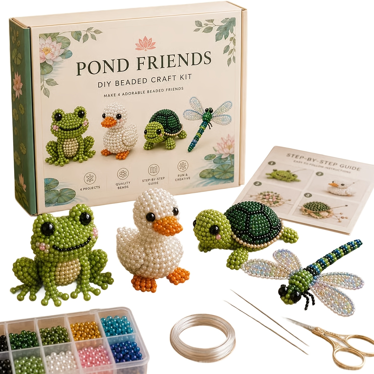 2026 Mini 3D Beaded Animal Set - Art Craft Kit review and price