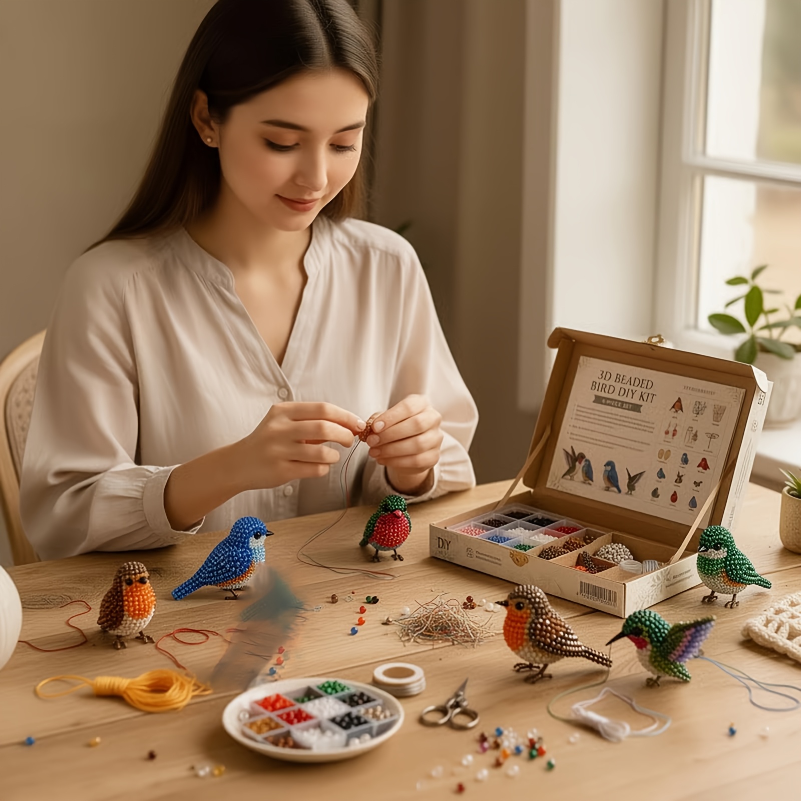 2026 Mini 3D Beaded Animal Set - Art Craft Kit review and price