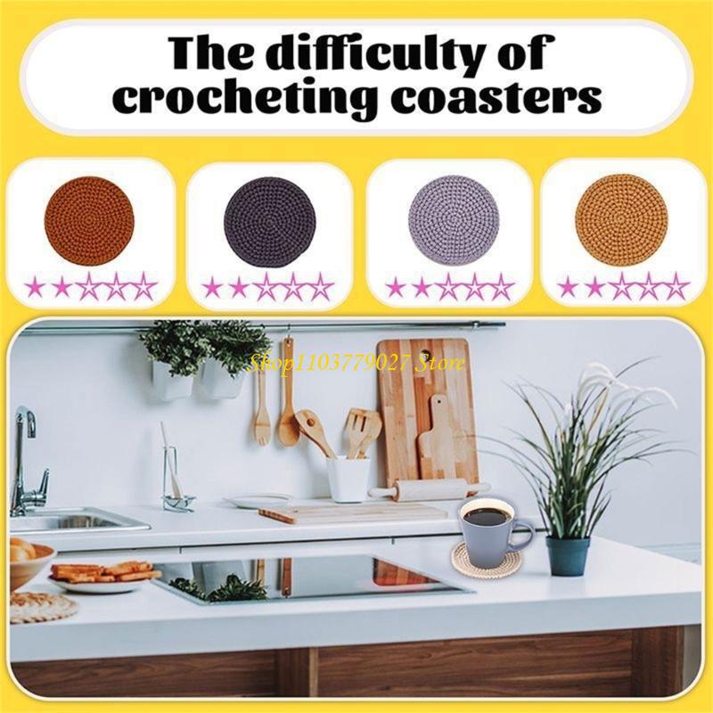 C4DF DIY Crochet Cup Kits or M - Art Craft Cup review and price
