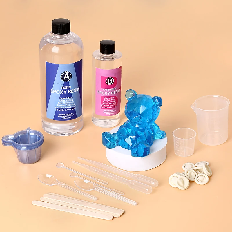 Epoxy Resin Kit Crystal Clear  - Art Craft Cup review and price