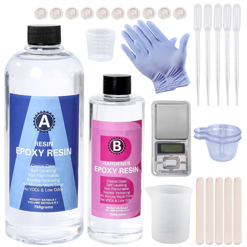Epoxy Resin Kit Crystal Clear  - Art Craft Cup review and price