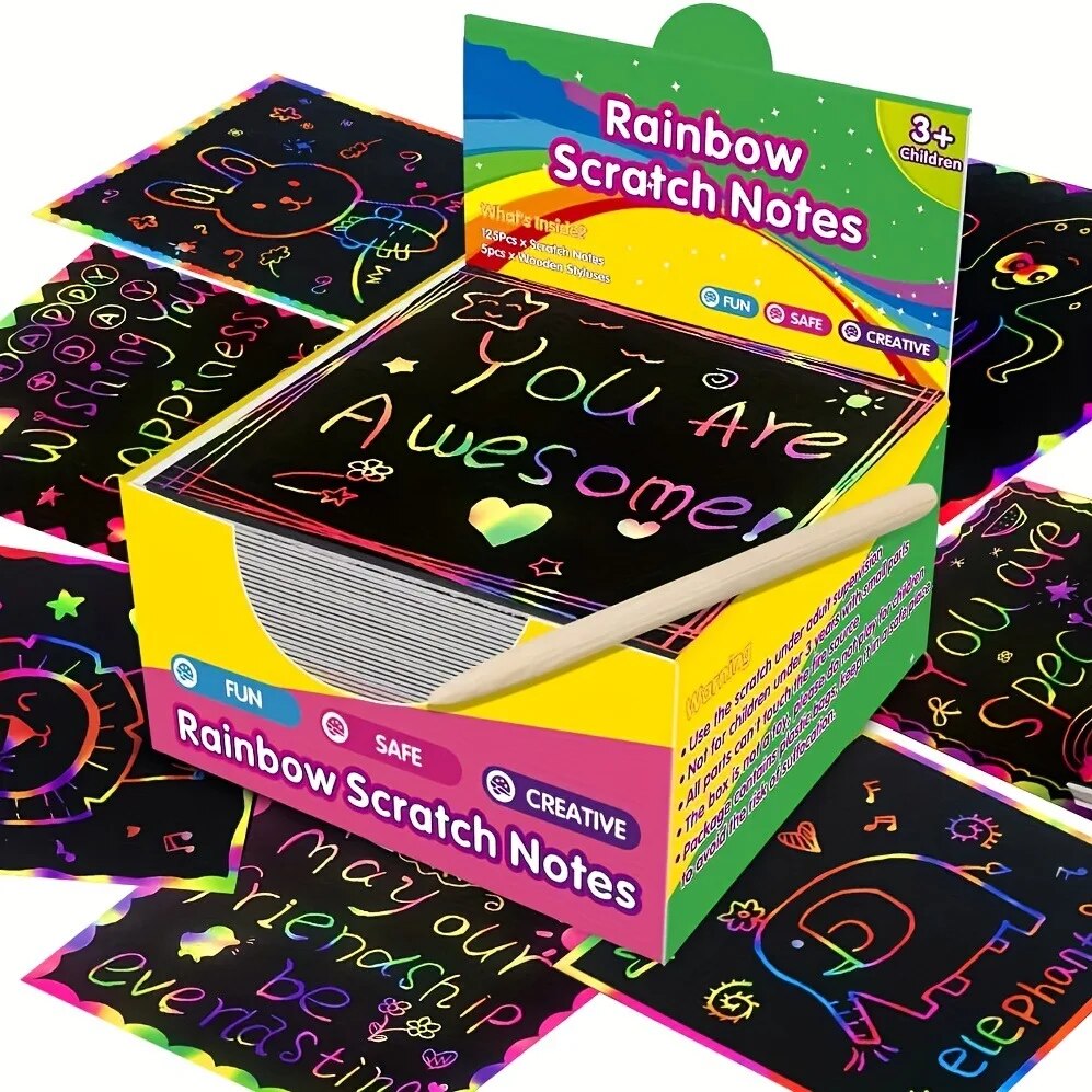 Many Creative Scratch Art Card - Art Craft 6 Year Old review and price