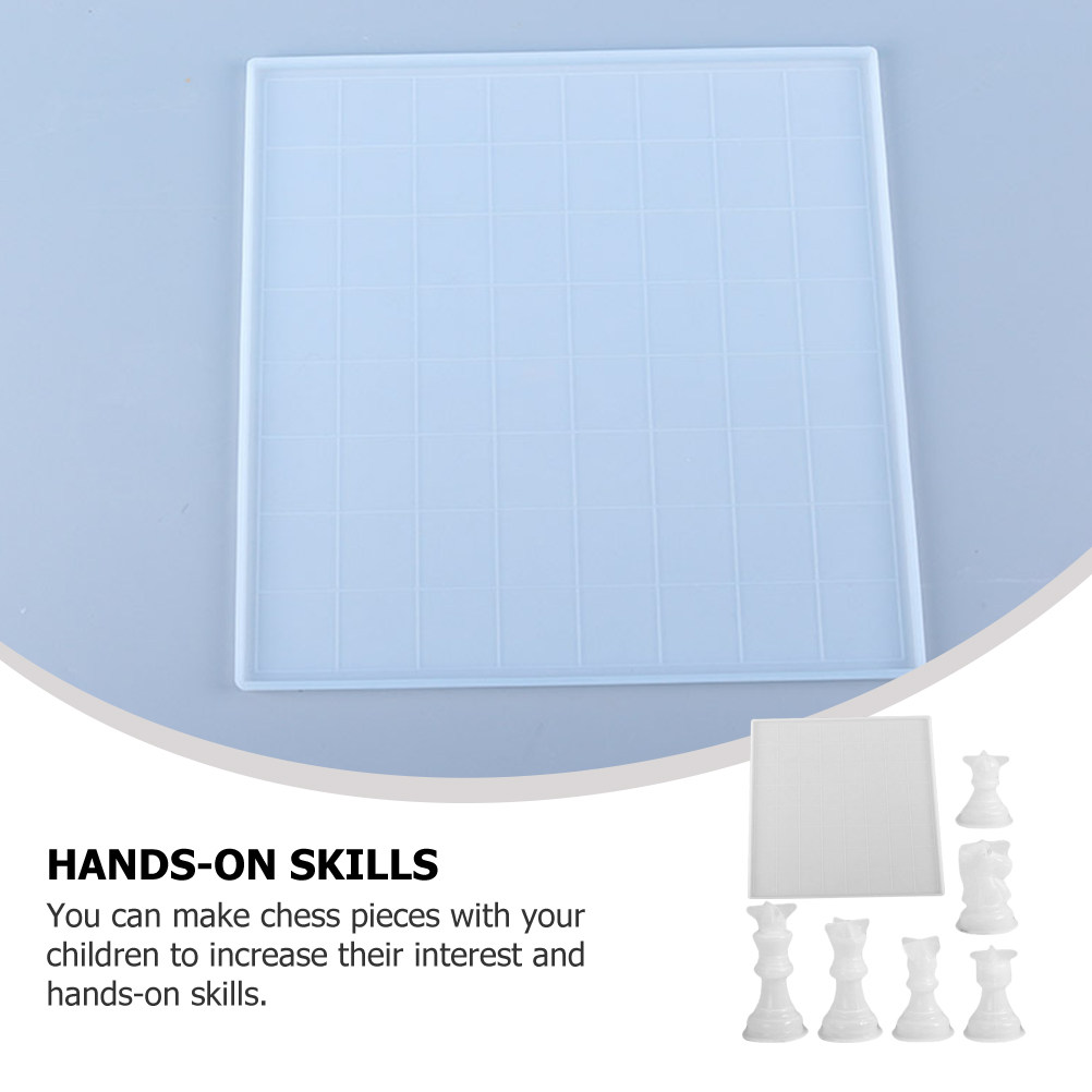 1Set International Chess Mould - Art Craft Hobbies review and price