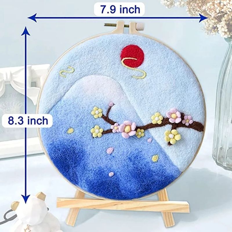 DIY Wool Embroidery Kit Creati - Art Craft Ideas For Kids review and price