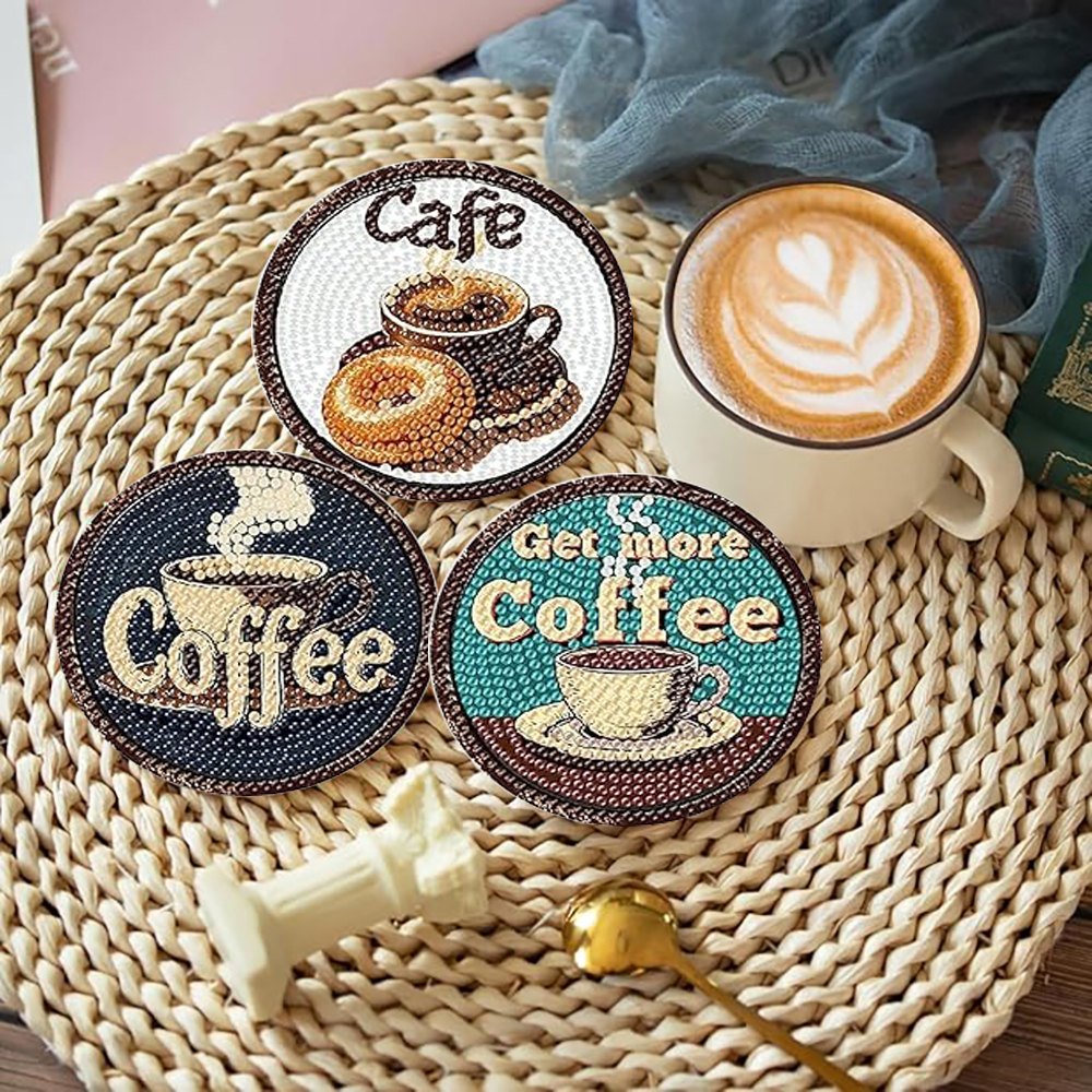 8 pieces/set of diamond painte - Art Craft Cup review and price