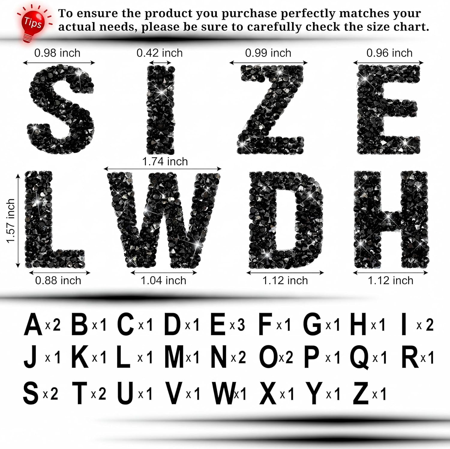 34Pcs Resin Rhinestone Alphabe - Art And Craft Letter Z review and price