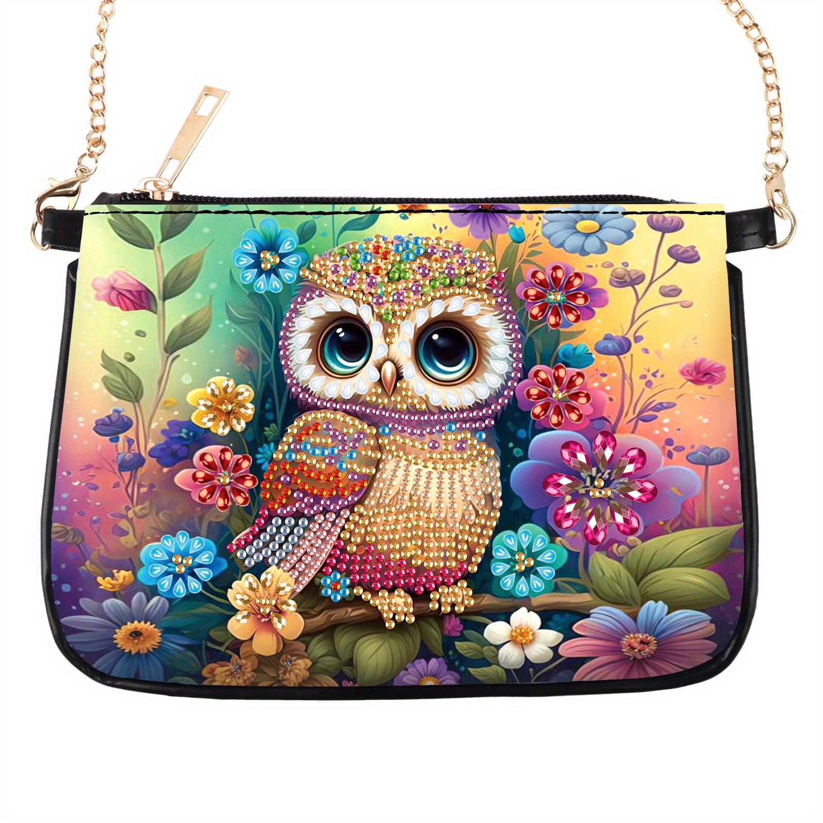 Colorful Owl Diamond Art Paint - Art Craft Kit review and price