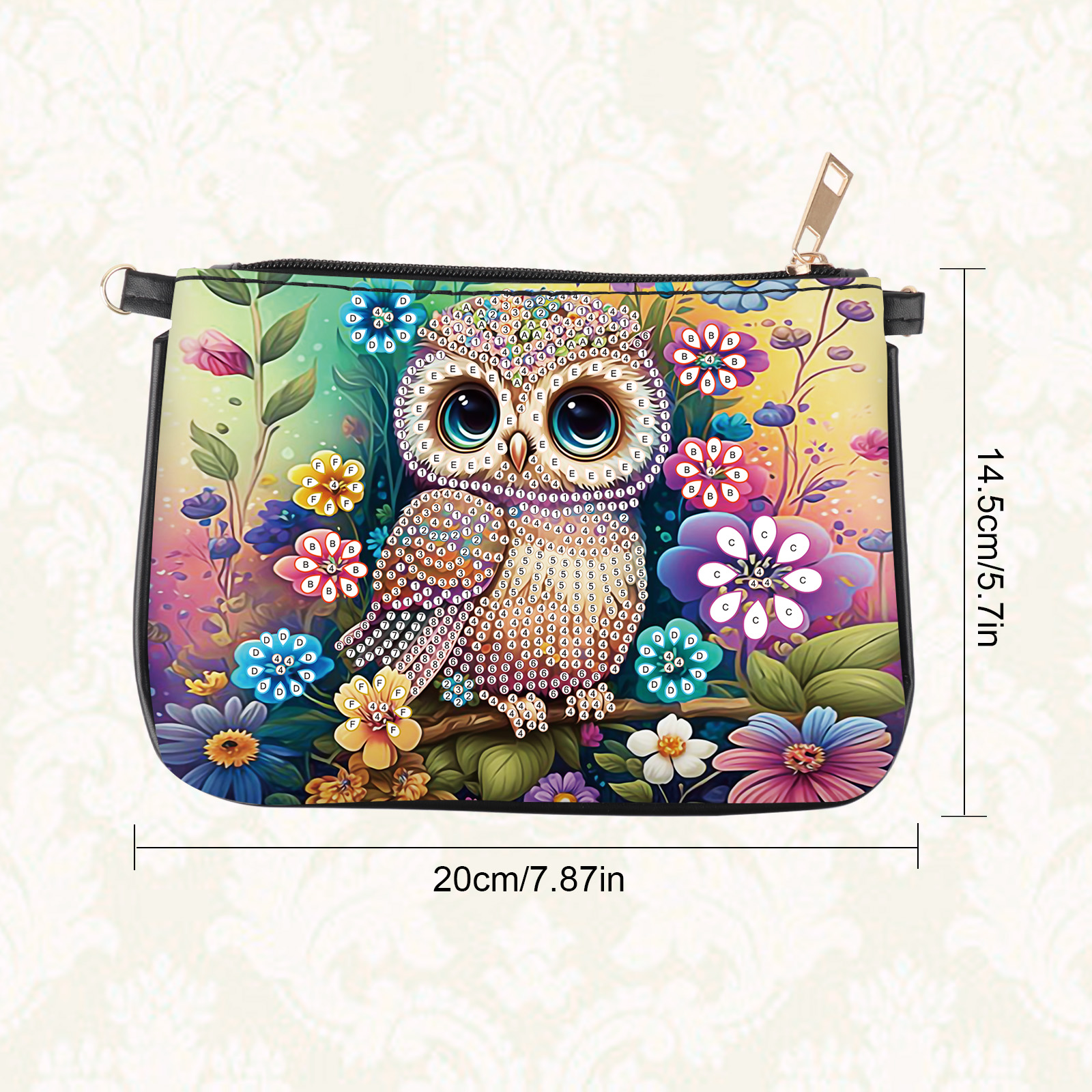Colorful Owl Diamond Art Paint - Art Craft Kit review and price