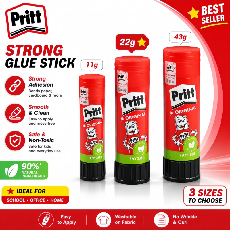 Original Pritt Glue Stick Non- - Art Craft 6 Year Old review and price