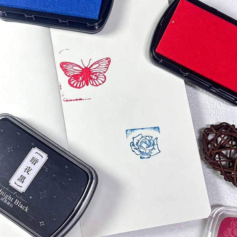 1pc Oil-Based Ink Pad, Colorfu - Art Craft Activities review and price