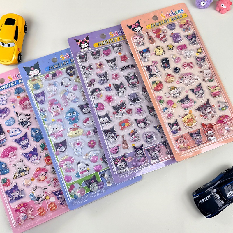 Hello Kitty Stickers 3D Emboss - Art Craft Activities review and price