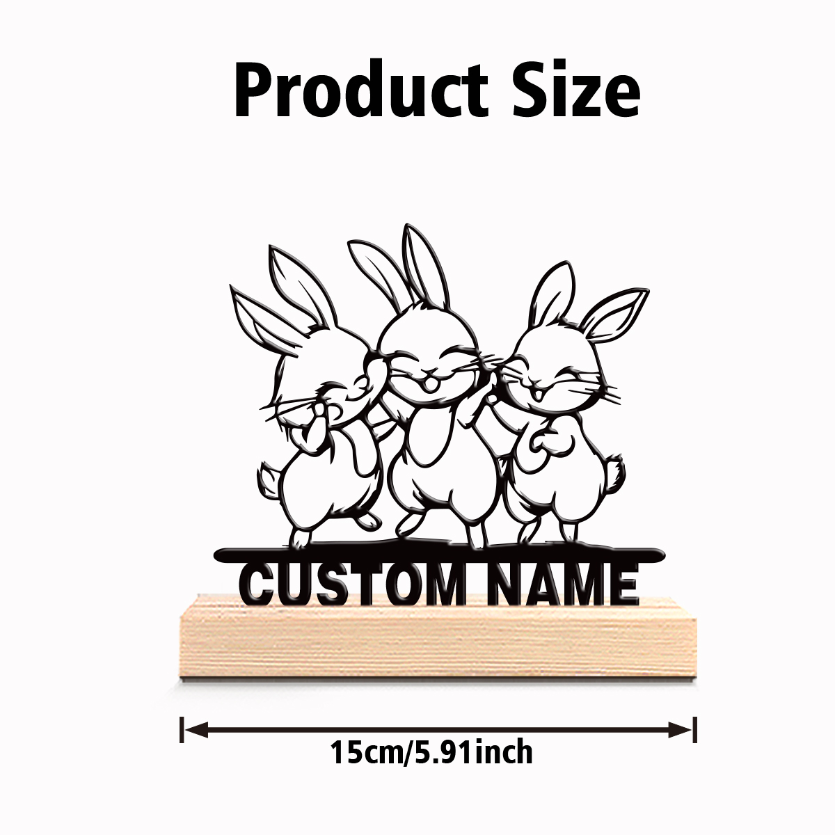 1pc Modern Rabbit Customized T - Art Y Craft review and price