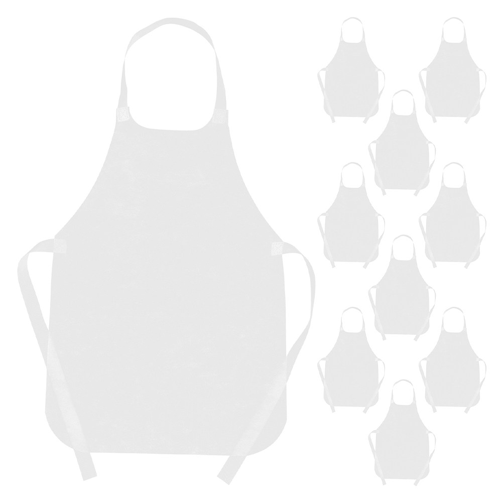 20Pcs Kids Painting Aprons Whi - Art Craft 6 Year Old review and price