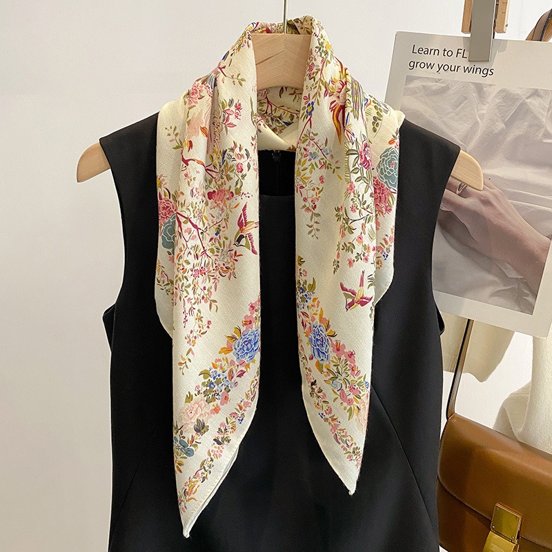 70x70cm Simple Elegance Floral - Art And Craft Hair review and price