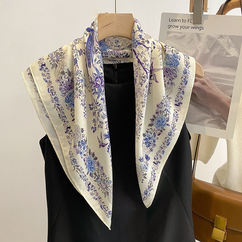 70x70cm Simple Elegance Floral - Art And Craft Hair review and price