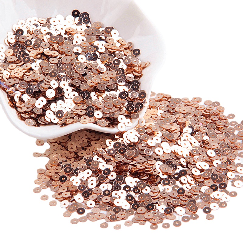 Champagne Sequin 3mm -10mm Gli - Art Craft Cup review and price