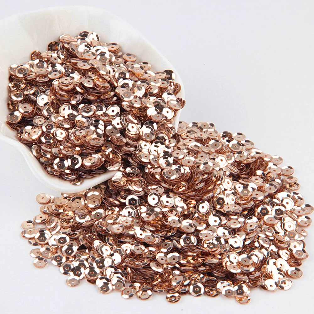 Champagne Sequin 3mm -10mm Gli - Art Craft Cup review and price