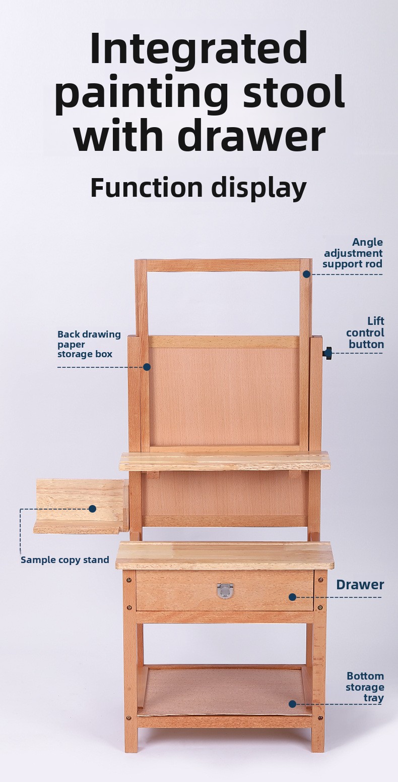 HXL integrated painting stool  - Art & Craft Paper For Kids review and price
