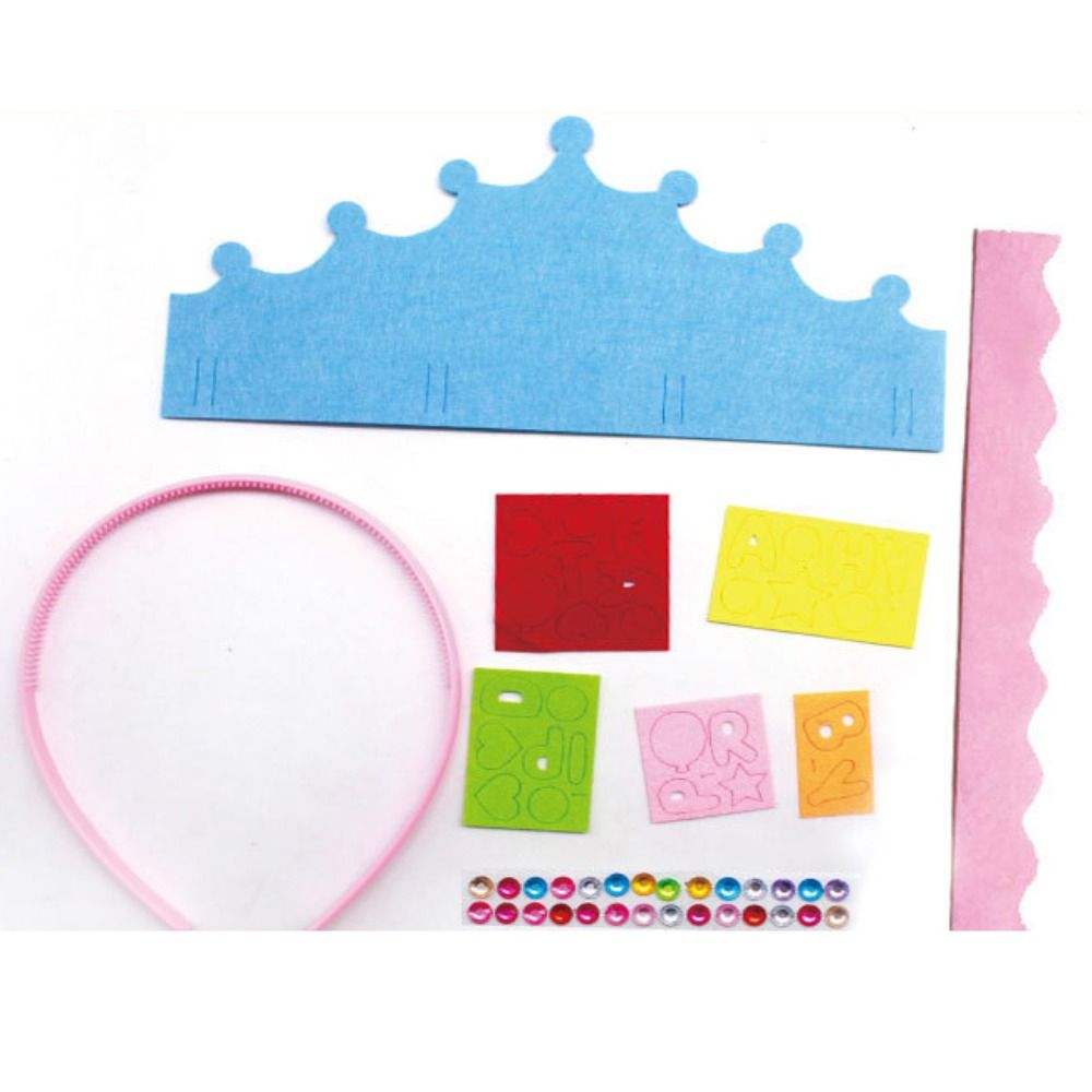 Children's Non-woven DIY Crown - Art Craft 6 Year Old review and price